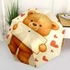1pc Teddy Bear LoveAutomatic Open/close Umbrella, 8-Rib Sturdy Structure, Portable Travel Umbrella, Parties, Everyday Usec65
