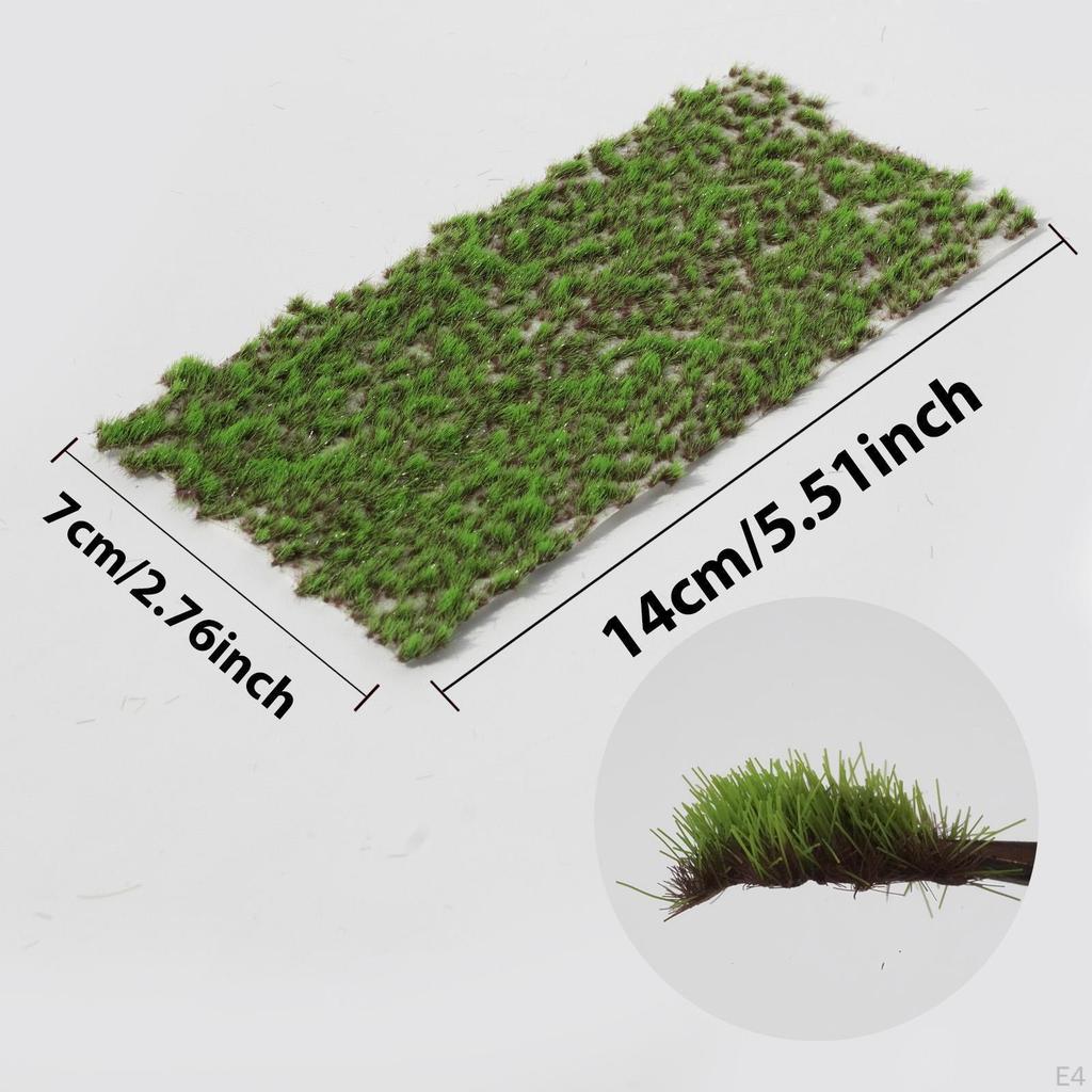 Model Kępki Trawy 3mm Sztuczna Miniaturowa Projekty DIY Układ Krajobrazu Sceneria do Budowy