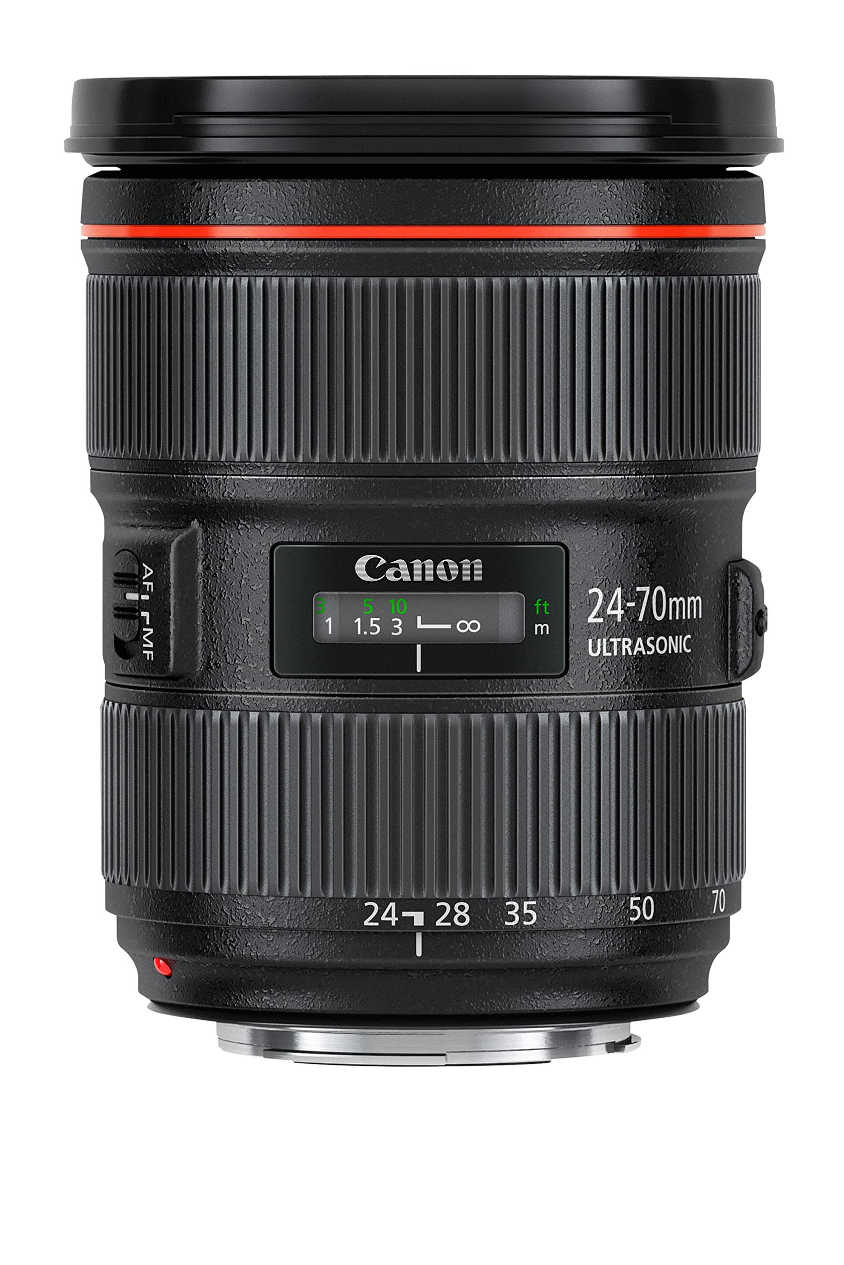 

Стандартний зум-об’єктив Canon II USM, сумісний із повним розміром EF24-70mm F2.8L
