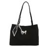 Stylish Korean French Butterfly Tote Bag For Women Large Capacity Casual Shoulder Bag