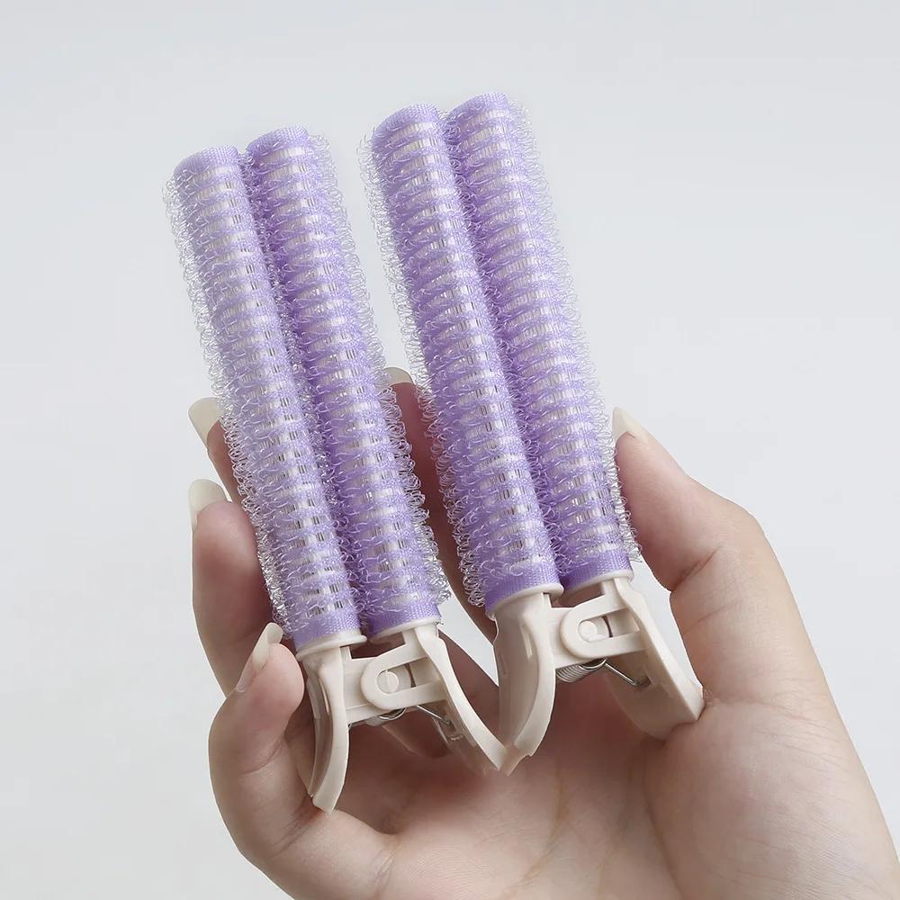 Natural Fluffy Hair Clips for Girl Hair Rollers Curlers Sleeping Overnight Reusable Hair Root Fluffy Clip Styling Accessries New