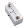 MOSKYAUDIO Dual Footswitch Amp Channel Footswitch Locking Function Aluminum Alloy 6.35mm Stereo