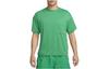 T Shirts Men's Green Crew Neck Moderate Straight Fit FB7393-324