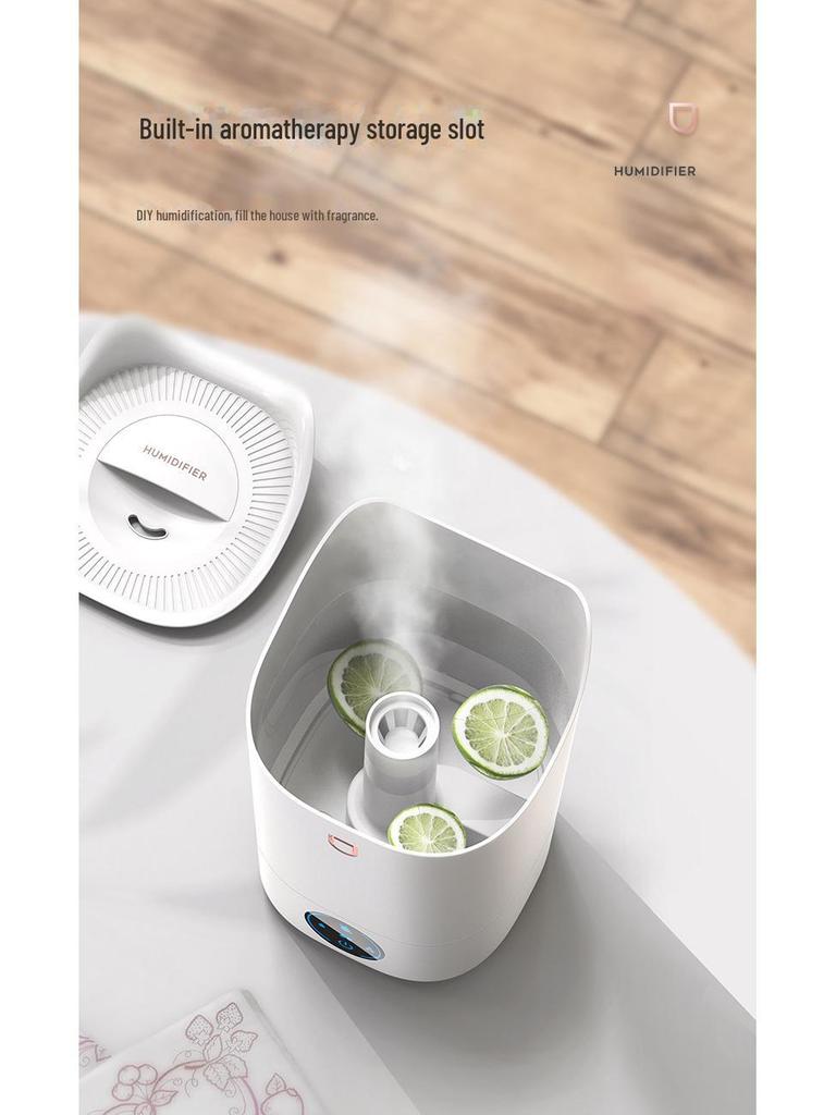4L Smart Touch Humidifier: Silent Aromatherapy for Home & Office