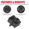 Front Driver Side Heavy Duty Power Mirror Switch Fit for 2007-2017 Freightliner Cascadia Replace# 901-5202 15829700SR DTL15829700