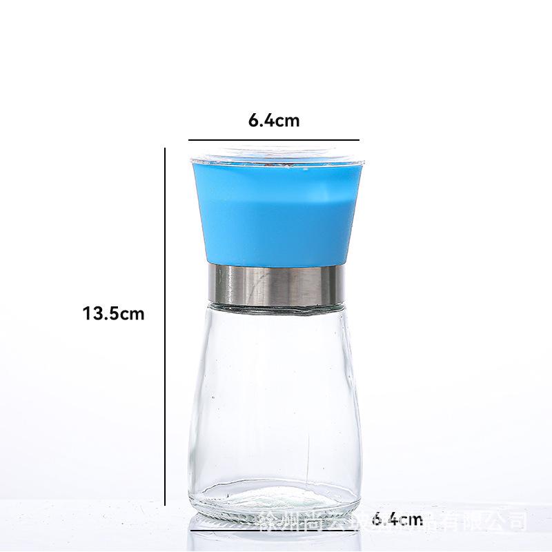 Stainless Steel & Ceramic Manual Grinder for Black Pepper, Sichuan Pepper, Sea Salt Seasoning