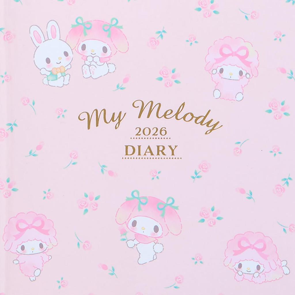 Sanrio B6 Diary 2026 My Melody Paper October Start Planner Schedule Planner Diary 623423 (Block Type)
