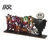 Layered Halloween Wood Crafts Wooden Ornaments for Tabletop Decorations, Stable Base Table Rustic Centerpieces Centerpiece Home Party And Spooky