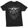 Blind Wolf Gothic Dark Art Graphic T-Shirt Unisex T-Shirt