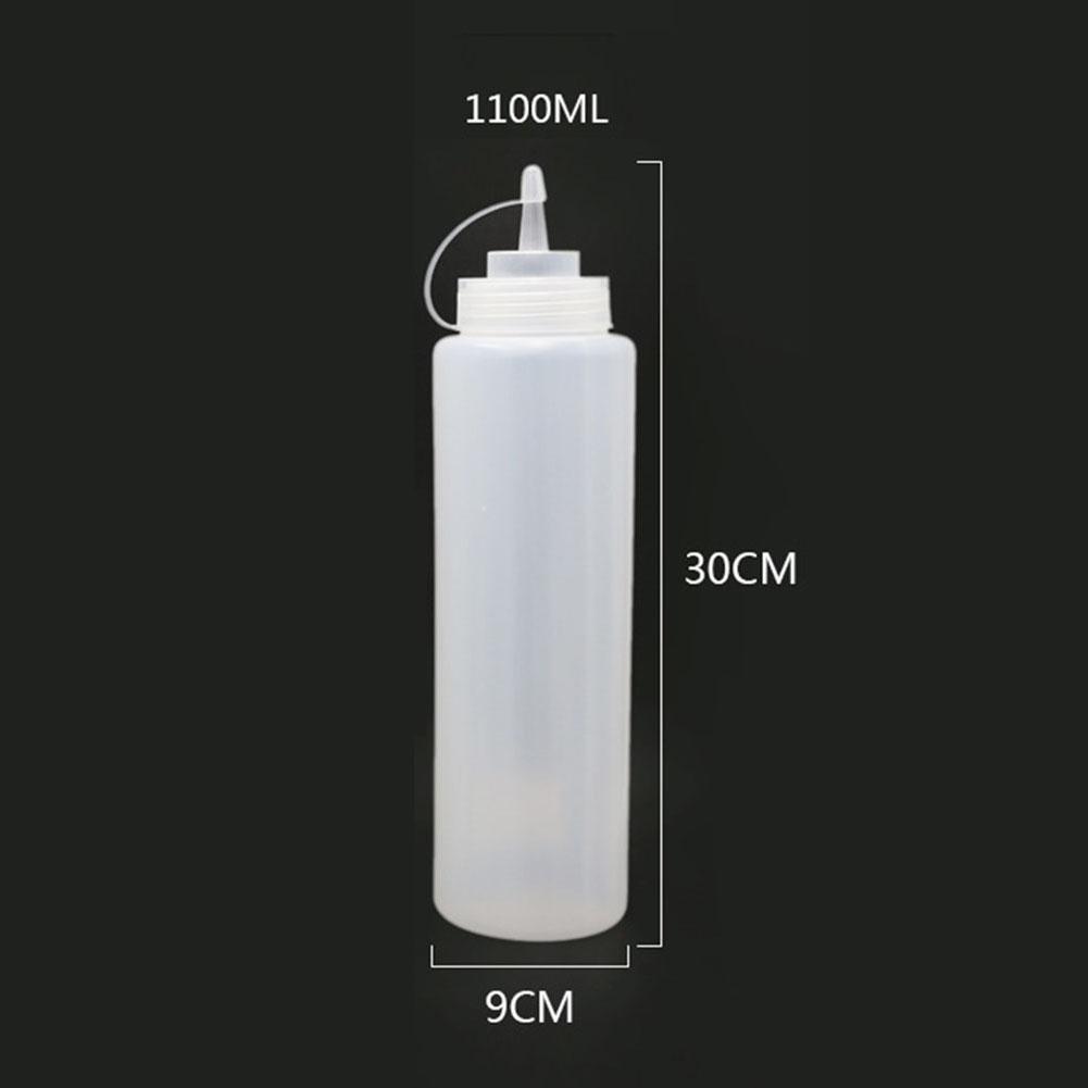 Praktische Plastik-Quetschflasche für verschiedene Würzmittel mit 480 ml Fassungsvermögen