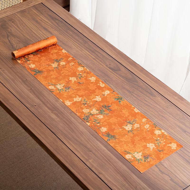 Handun New Chinese Zen Waterproof Long Tea Table Runner