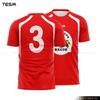 Garnalen Krab 3D Print Sport Ademend Kinder T-shirt Buiten Casual Voetbalshirt Team Training Korte Mouw Top Kleding