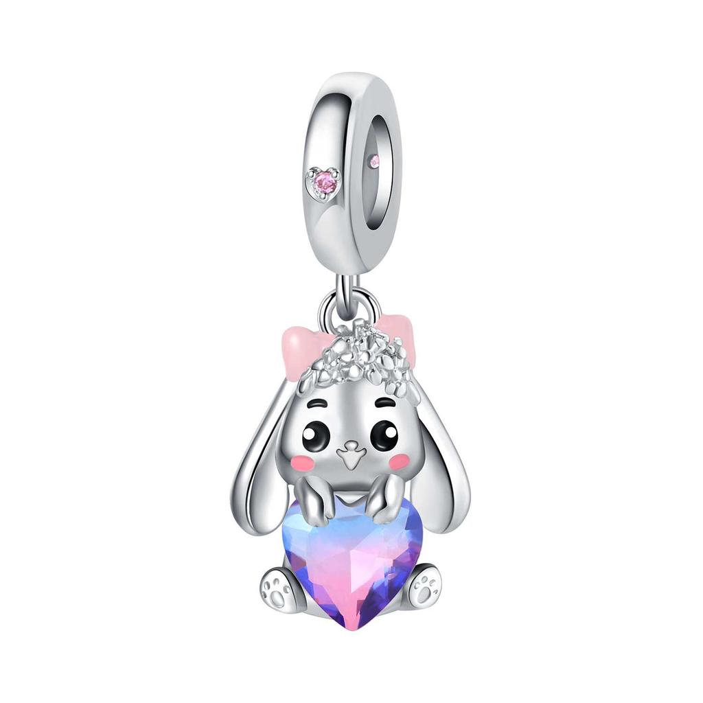 Splittable Mother Daughter Dangle Charm Bead Component Bead Components Compatible With Authentic Original Bracelet High Quality Fine Jewelry Designed