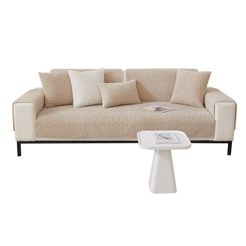 Lamb's Wool Sofa Cushion Is Thickened In Winter, and The Four-season Universal High-quality Sofa Cloth Cover Cloth Is Non-slip and Dirt-resistant