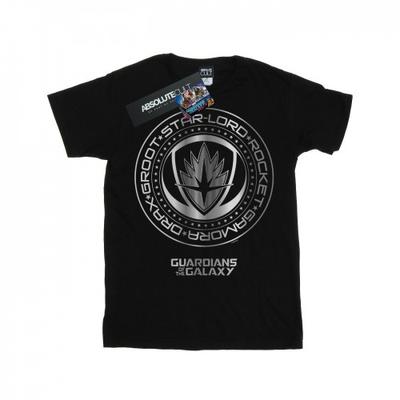 Tricou bărbătesc Gardienii Galaxiei cu sigiliu metalic