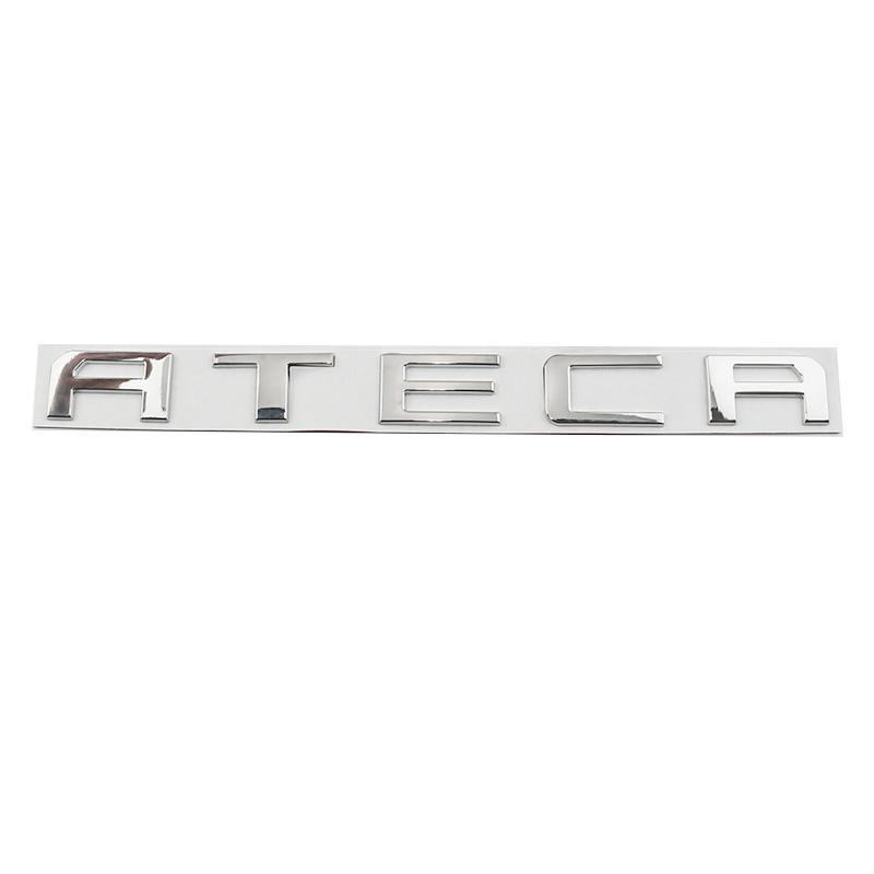 3D Car Metal Trunk Words Logo Emblem Badge Decals Sticker FR 2015 2017 2018 2019 2020 2021 2022 2023 Accessories