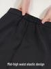 Autumn High-End Maternity Mid-Length Loose Casual Skirt with Belly Support