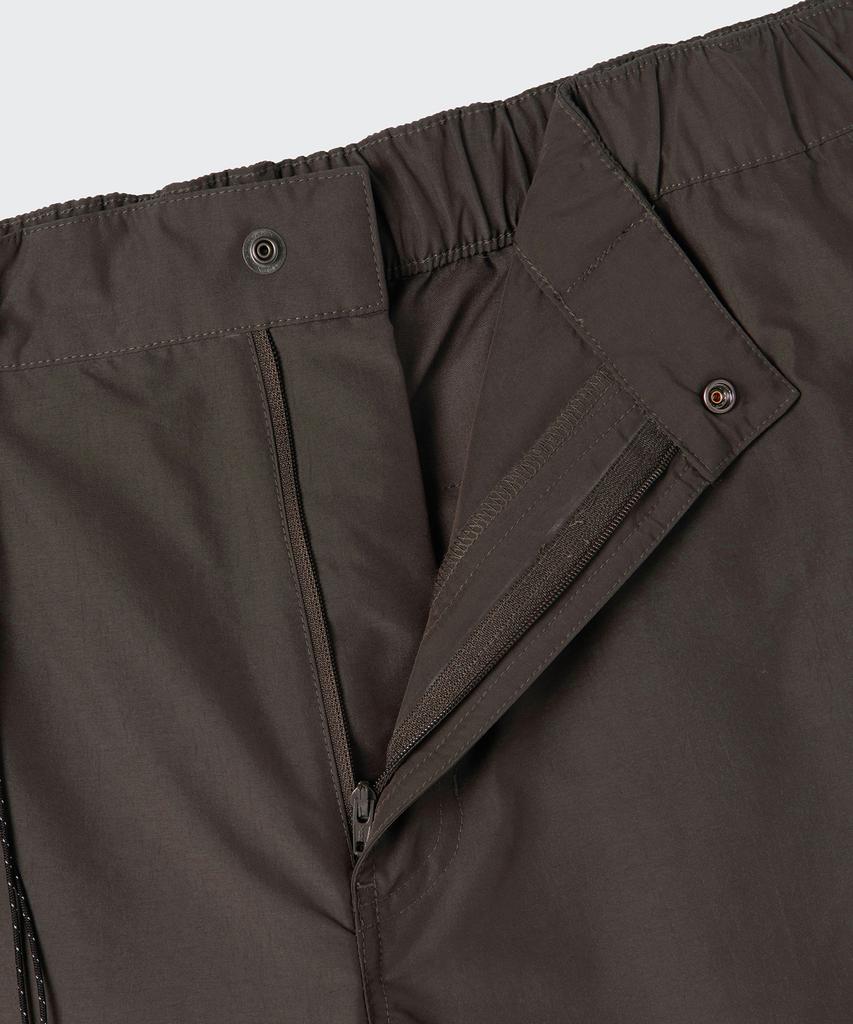 MUSINSA STANDARD [City Leisure] Np Side Zipper Parachute Pants [Mud Grey]