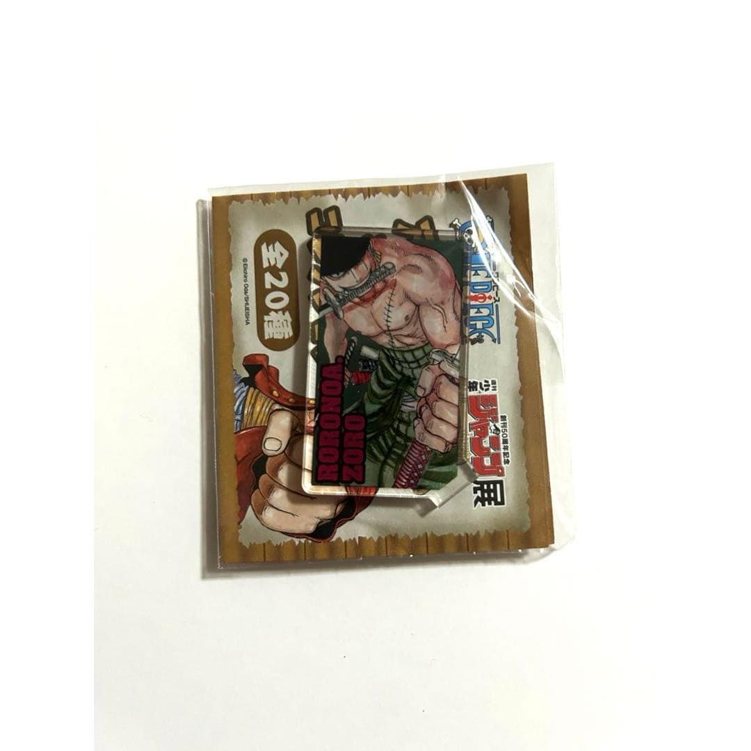 Used One Piece Jump Exhibition Acrylic Stand
