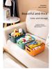 Multipurpose Plastic Storage Box for Cosmetics, Kitchen, Snacks, and More