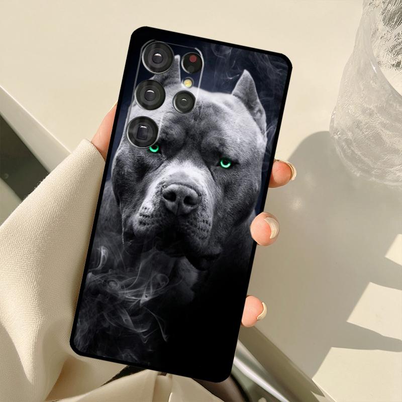 

Pitbull Dog Case For Samsung Galaxy S22 Ultra S21 S20 S24 S25 Ultra S9 S10 Plus S23 FE S25 FE Back Cover Galaxy S20Ultra