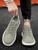 Fashion Man Shoe With Laces Gray Spring Autumn Sneakers High Quality Fashion 2025 Low Price Classic Original Hiking Casual Shoes for Men