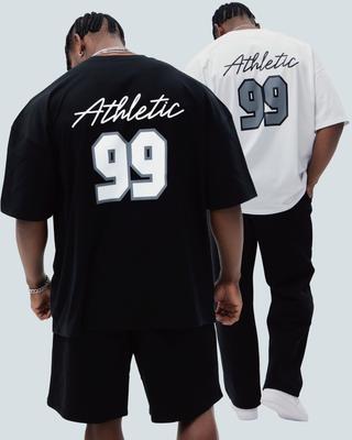 Beleumaneopaeleol Back Number Oversized Short Sleeve T-Shirt 2 Colors