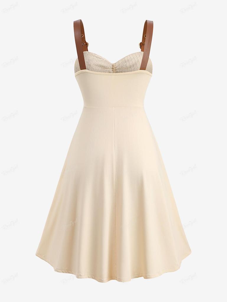 Šaty do kapsy do tílka Rosegal Plus velikosti s potiskem javorového listu