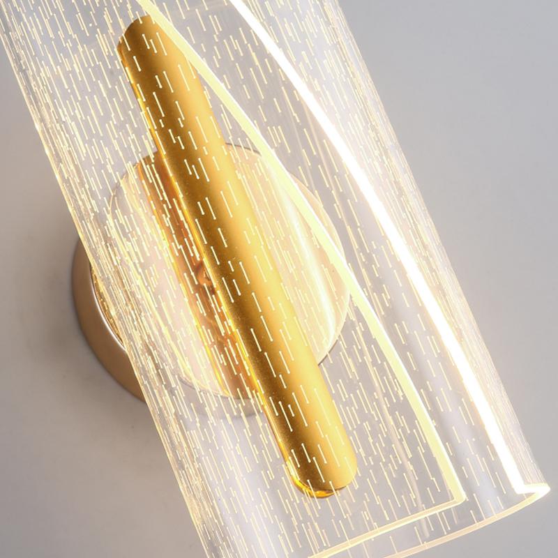 Nordic Lustre LED Wall Lamp Interior Lighting Fixture Bedside Bedroom Living Corridor Stairs Home Decoration Wall Light Sconces
