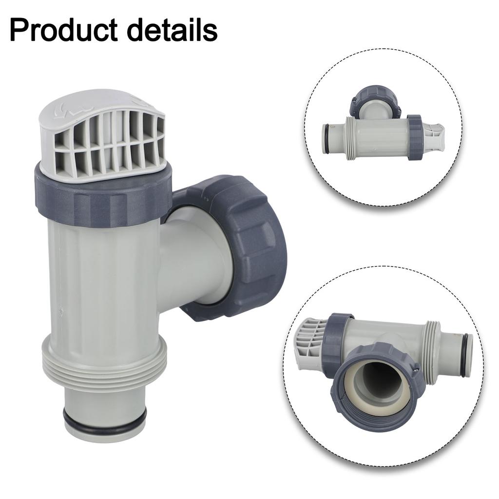 Plunger Valves Hose Connector For Intex Filter Pump 28635EG 28633EG 28671EG Swimming Pool Hose Adapter Pool Accessories