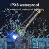 Super Bright Flashlight Portable Rechargeable LED Lamp Zoom Lantern Waterproof Outdoor Lights For Fishing