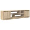 VidaXL TV Cabinet Sonoma Oak 188.5x41x50 Cm Engineered Wood, TV Stand, TV Unit, Multimedia Cabinet, TV Bench, Furniture 3328419