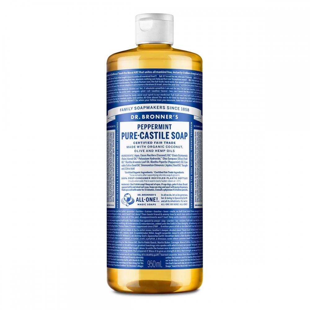 

Peppermint Pure Castile Soap 950 Ml