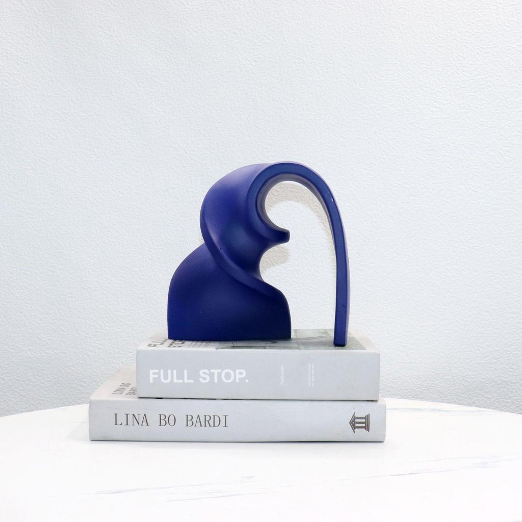 Modern Geometric Arch Ribbon Ornament for Living Room and Office Decor