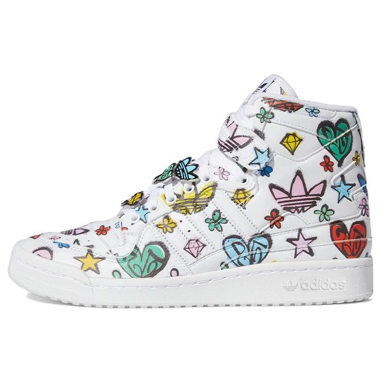 adidas Jeremy Scott x Forum 84 High  Monogram Graffiti  Men s HQ1128