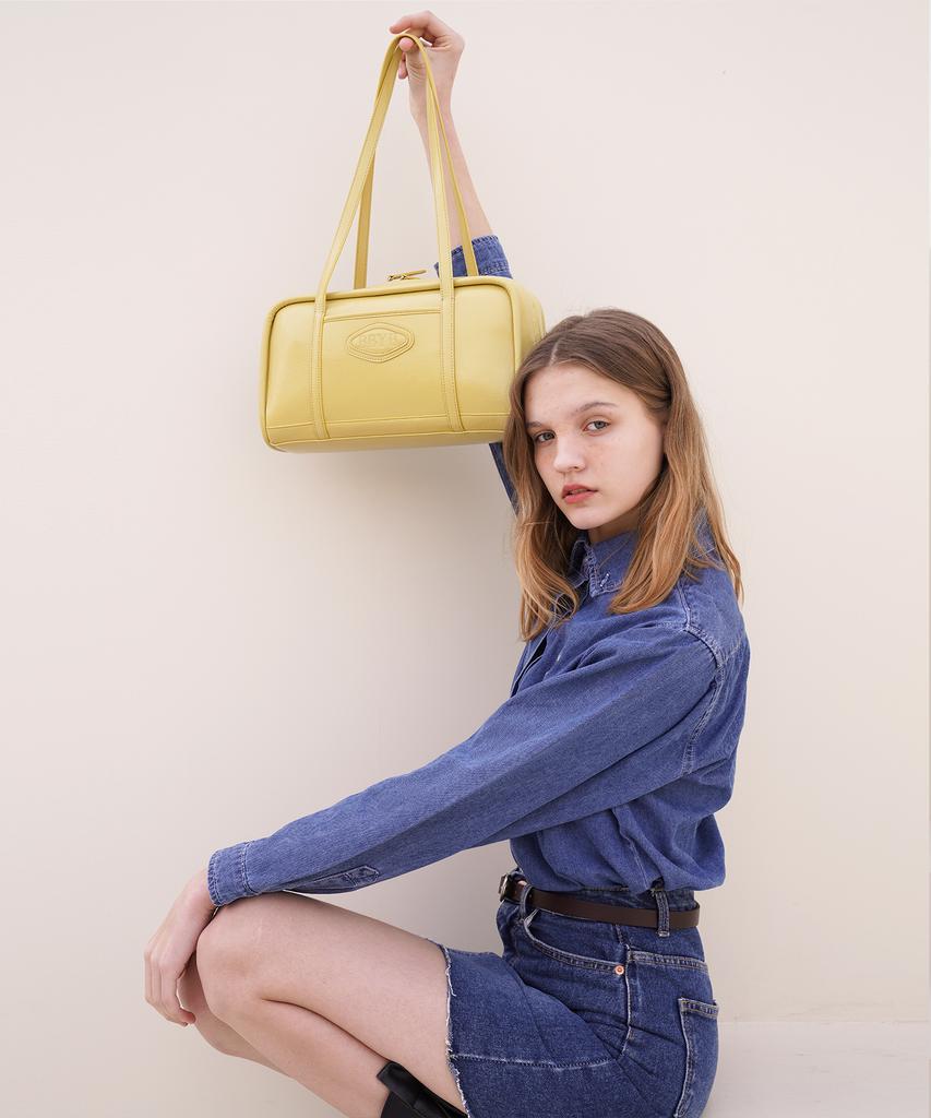 Bbyb Lire Medium Shoulder Bag (Mustard)