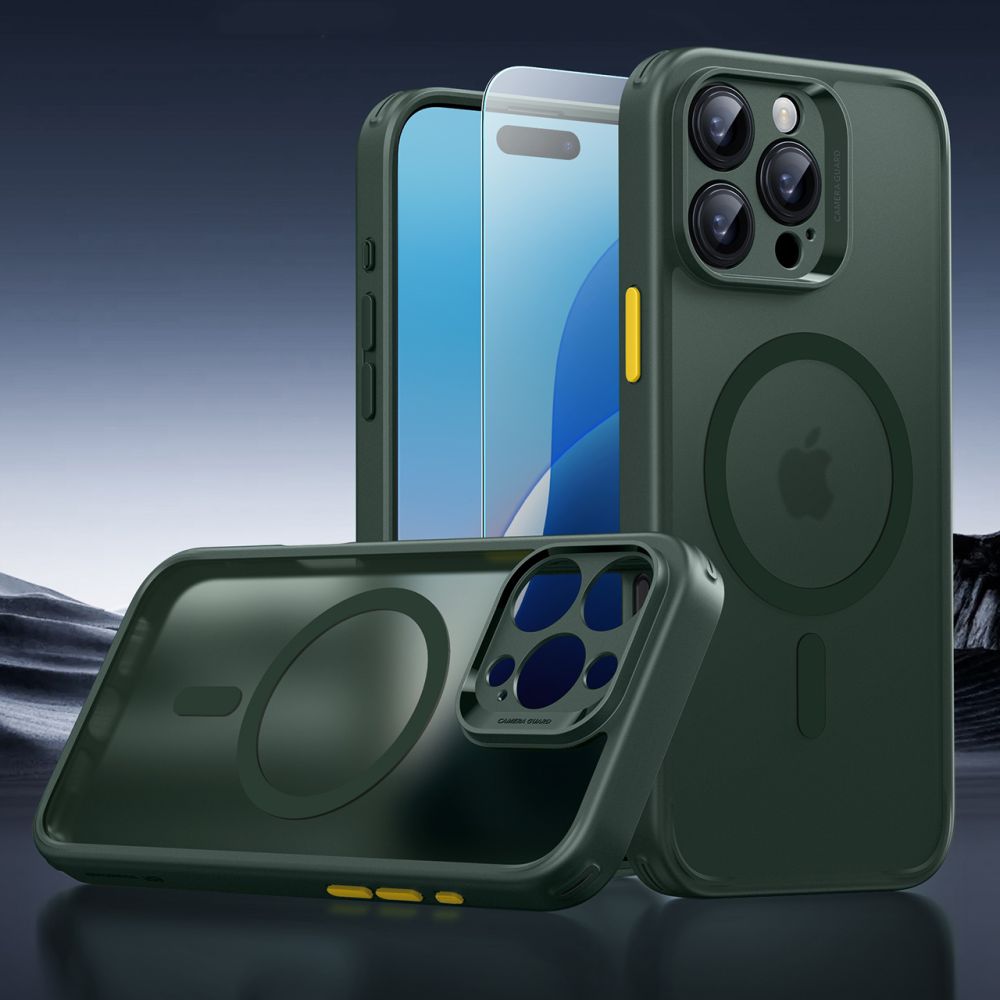 ESR Classic Pro Set Halolock Magsafe Iphone 16 Pro Max Frosted Green