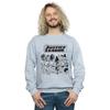 DC Comics Mens Justice League Stripes Sweatshirt