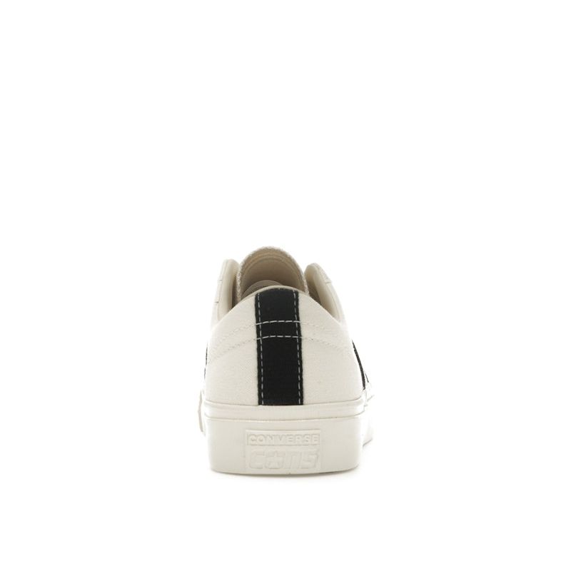 Comme Des Garçons PLAY X Converse One Star Academy Pro Milk Black Unisex Sneakers Cream Red A09878C