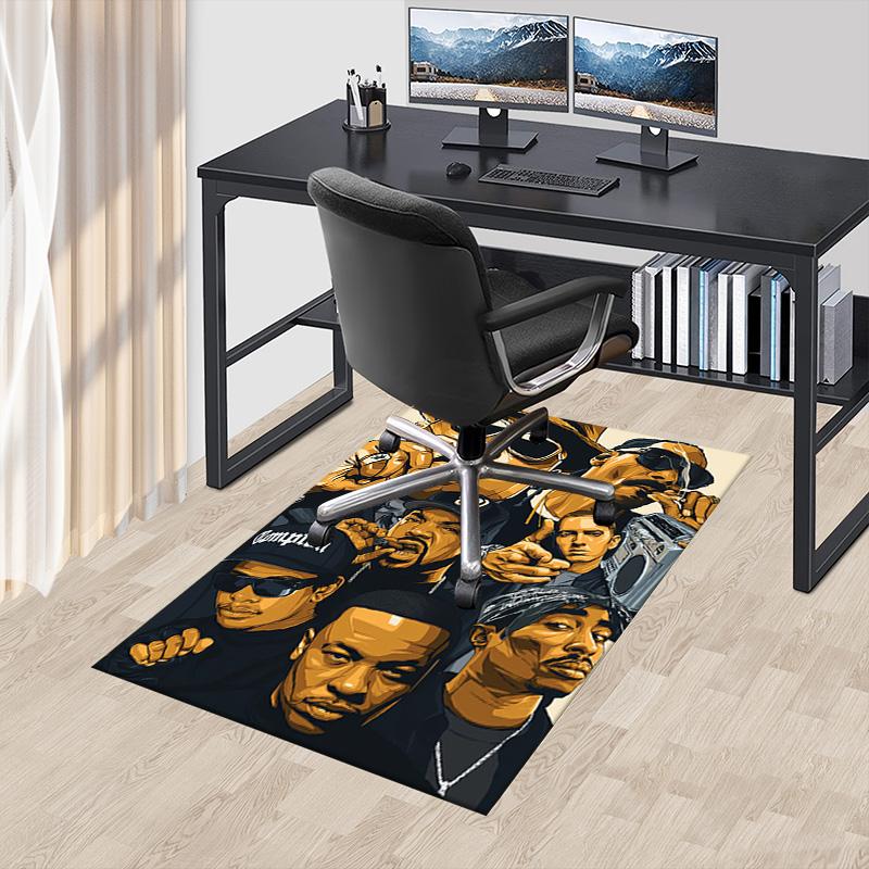 Rap Legends Collage Carpet For Playroom Bedroom Living Room Sofa Home Decorkids Game Area Rug Nonslip Floor Mat