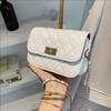 Rhombus Solid Color Chain Small Square Bag Summer New Trend Fashion Shoulder Bag Simple Foreign Messenger Women's Bag