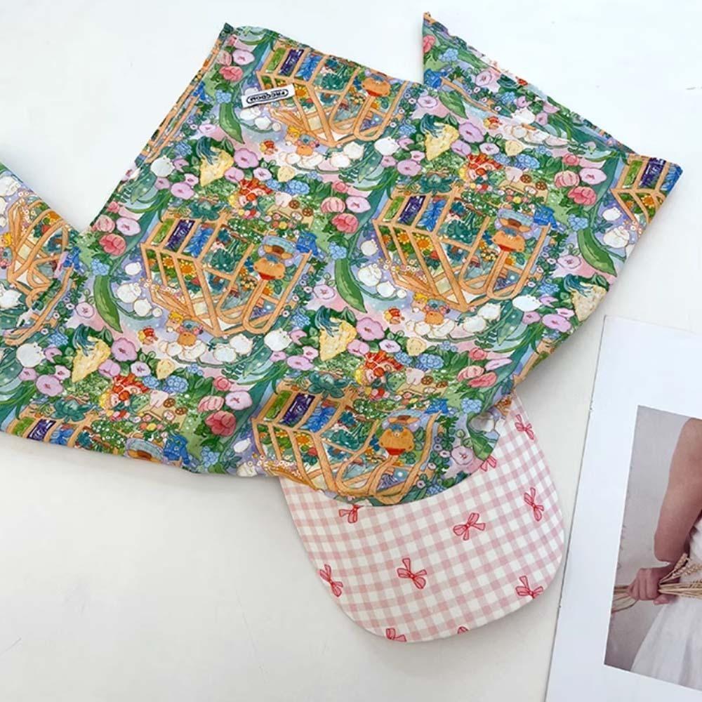 Plaid Headscarf Baseball Hat Floral Triangle Headscarf Hat Driving Scarf Peaked Cap  Summer Outing