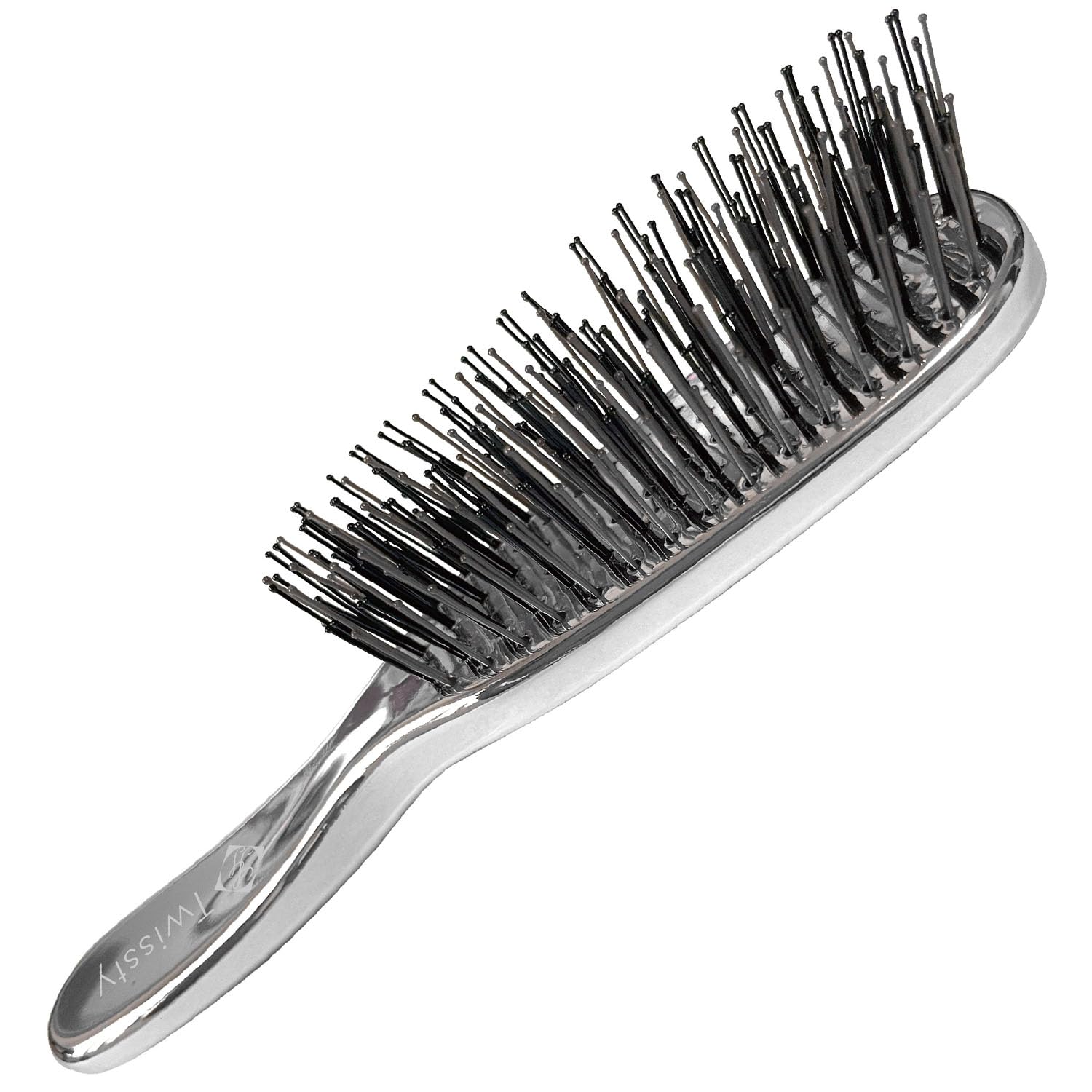 

Sunrise Shampoo Brush, Scalp Massager, for In-Bath and Out-of-Bath Scalp Care, Silver, TW-SR105