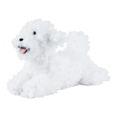 Livheart Welkomskussen Flappy Bichon Frise 29cm Schattig Hond Pluche Speelgoed (ongeveer. lang) 37253-11