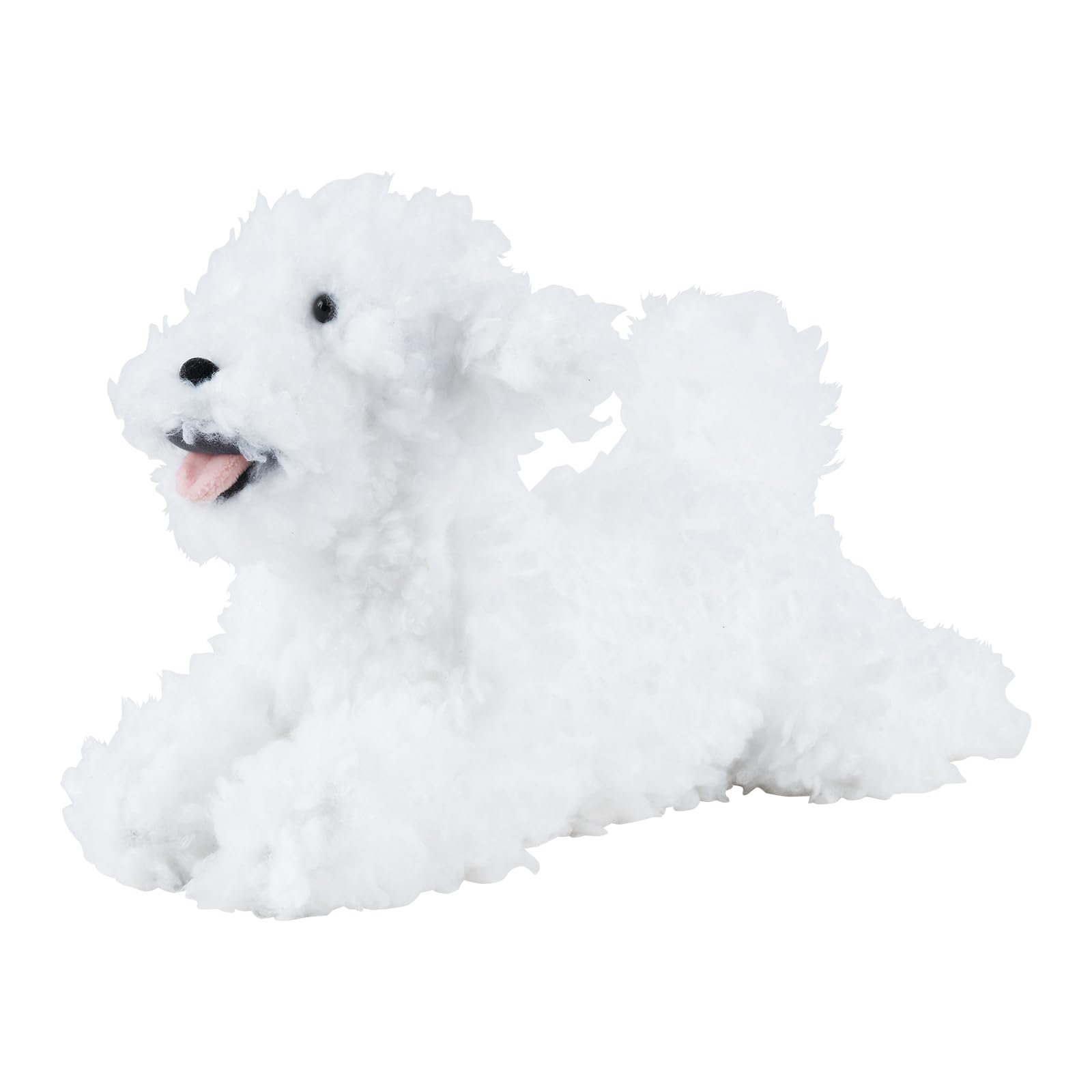 

Livheart Welcome Cushion Flappy Bichon Frise (approx. 29cm long) Cute Dog Plush Toy 37253-11