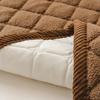 Autumn And Winter Sofa Cover Fabric Solid Anti Slip One-Piece Laying Straight Row Sofa Cushion Cover Skin Friendly And Versatile