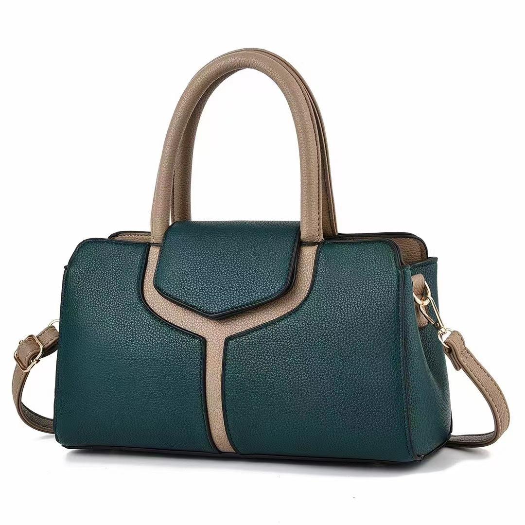 

Fashion Handbag Casual Shoulder Bag New Lychee Grain Skew Straddle Bag Large Capacity Women s Bag .