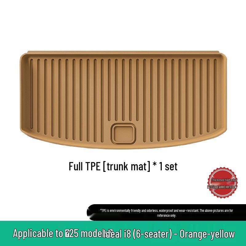 Compatible TPE Floor Mats for 25 Ideal i8 Models: Custom Car, Trunk, and Seat Back Mats