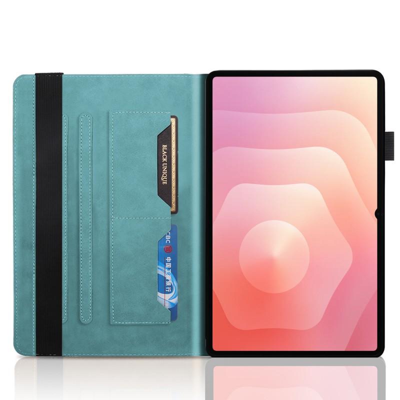 Rotating Card Slot Stand Case Lenovo Xiaoxin Pad Pro GT Tablet - Shockproof PU Leather Cover With Auto Sleep Wake Portable