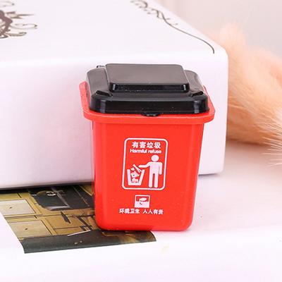 4 Adet Aksesuarlar Minyatür Çöp Kutuları Yüksek Simülasyon Sevimli Bebek Evi Sahne Dekoru Küçük Çöp Kutusu